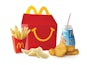 The McDonald's chicken McNuggets Happy Meal