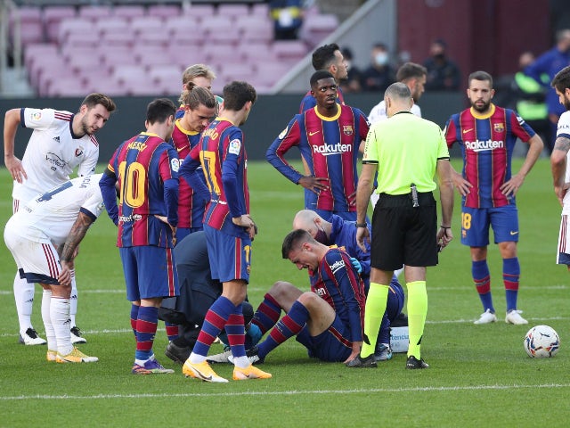 Barcelona Team News Injury Suspension List Vs Eibar