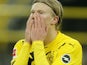 Erling Braut Haaland in action for Borussia Dortmund on November 28, 2020