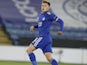 Harvey Barnes in action for Leicester City on October 22, 2020
