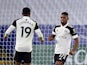 Ivan Cavaleiro celebrates after scoring for Fulham against Leicester City in the Premier League on November 30, 2020