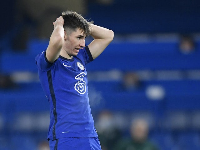 Billy Gilmour in action for Chelsea on December 8, 2020