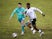 Swansea City's Jamal Lowe in action with Bournemouth's Adam Smith in the Championship on December 8, 2020