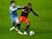 Coventry City's Tyler Walker in action with Luton Town's Pelly-Ruddock Mpanzu in the Championship on December 8, 2020.