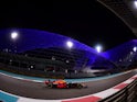 Max Verstappen pictured during practice for the Abu Dhabi Grand Prix in December 2020