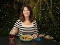 Nigella Lawson enjoys nduja pasta and red wine on Nigella's Cook, Eat, Repeat