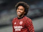 Arsenal attacker Willian pictured in December 2020