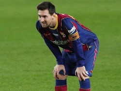 Lionel Messi in action for Barcelona on December 19, 2020