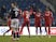 Nottingham Forest's Alex Mighten celebrates scoring their first goal with teammates against Millwall on December 19, 2020