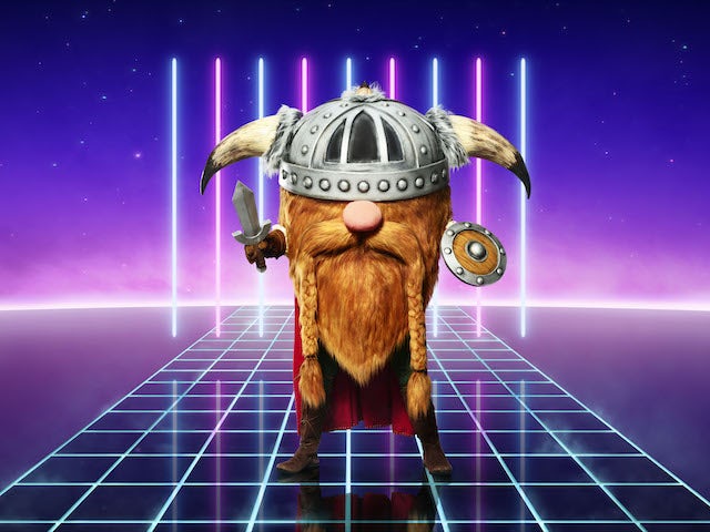 Viking on series two of The Masked Singer