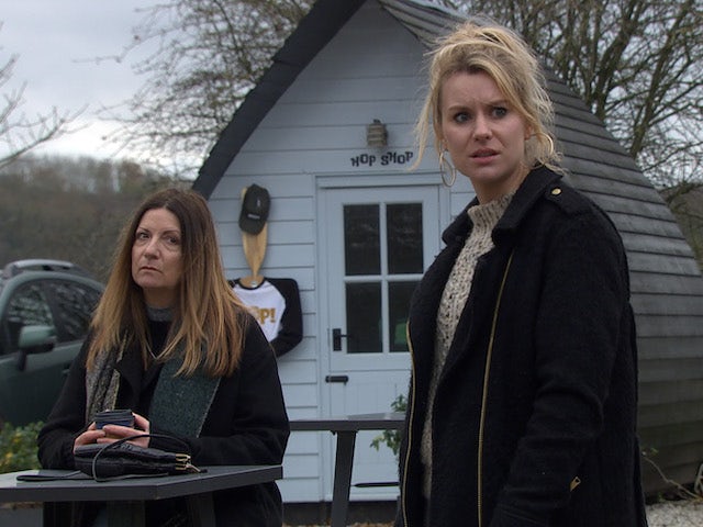 Harriet and Dawn on the second episode of Emmerdale on January 14, 2021