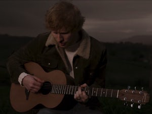 Ed Sheeran performed 'Three Lions' for England squad