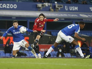 Cavani, Martial score as Man United beat Everton to advance to EFL Cup semi-finals