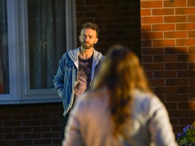 David on the second episode of Coronation Street on January 6, 2021
