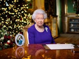 The Queen delivers her speech on Christmas Day, 2020
