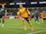 Wolverhampton Wanderers' Romain Saiss celebrates scoring against Tottenham Hotspur in the Premier League on December 27, 2020