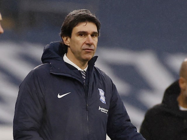 Birmingham City manager Aitor Karanka pictured on January 10, 2021