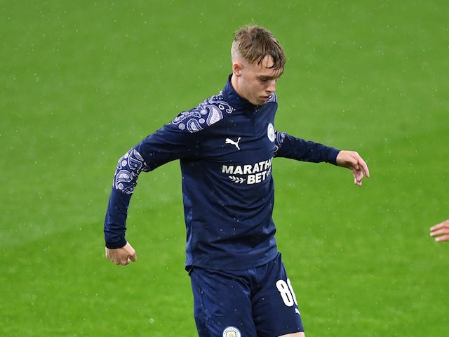 Manchester City midfielder Cole Palmer pictured in September 2020