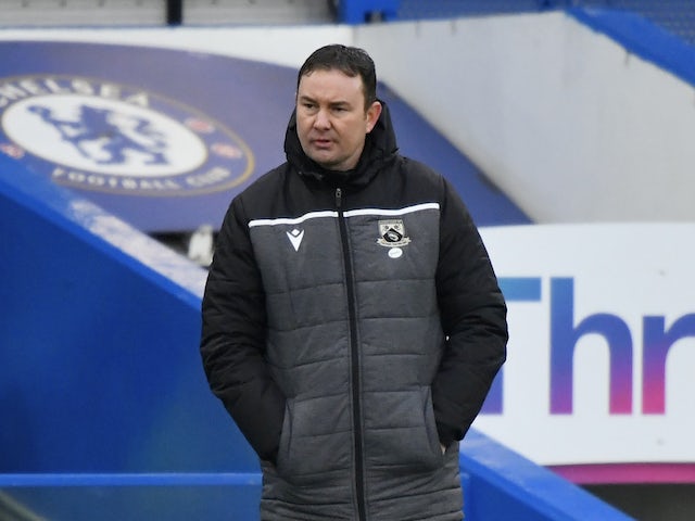 Derek Adams wants to get 'Wembley factor' out of Morecambe's system