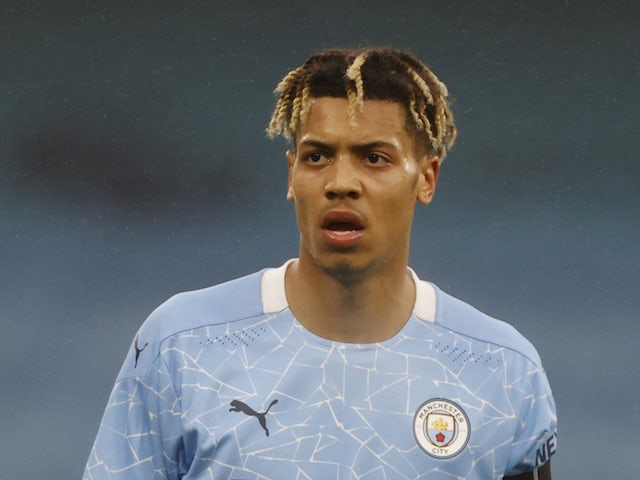 Manchester City's Felix Nmecha pictured on January 10, 2021