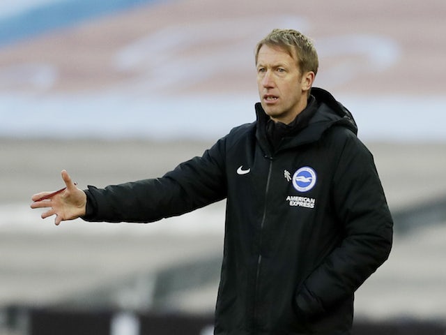Graham Potter relieved as Brighton win 