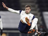 Harry Winks in action for Spurs in the EFL Cup on January 5, 2021