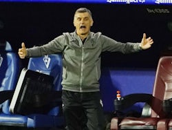 Eibar manager Jose Luis Mendilibar pictured in December 2020