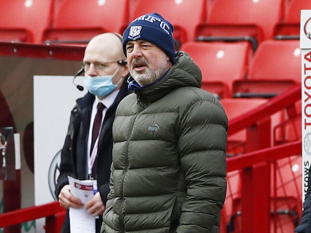 Tranmere Rovers manager Keith Hill pictured on January 10, 2021