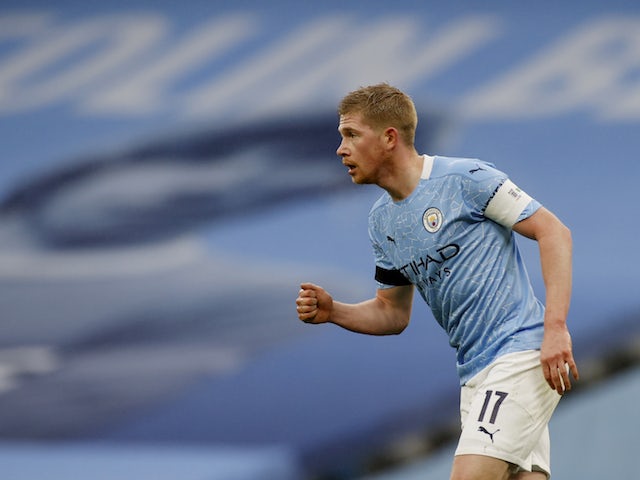 A look at Kevin De Bruyne's Man City career in numbers