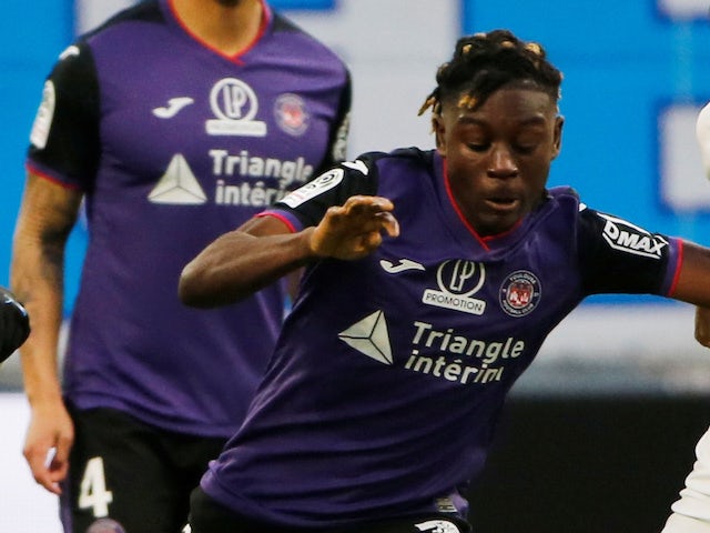Toulouse's Kouadio Kone pictured in January 2020