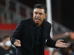 River Plate manager Marcelo Gallardo pictured on January 6, 2021