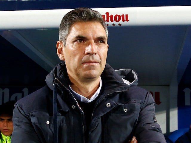 Mauricio Pellegrino, now in charge of Velez Sarsfield, pictured in January 2019