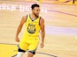 Steph Curry in action for the Golden State Warriors on January 4, 2021