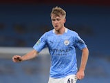 Manchester City midfielder Tommy Doyle pictured in September 2020