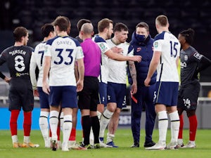 Tottenham injury, suspension list vs. Marine