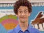 Dustin Diamond in his Screech from Saved By The Bell pomp