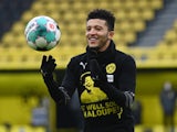 Borussia Dortmund winger Jadon Sancho pictured on January 16, 2021