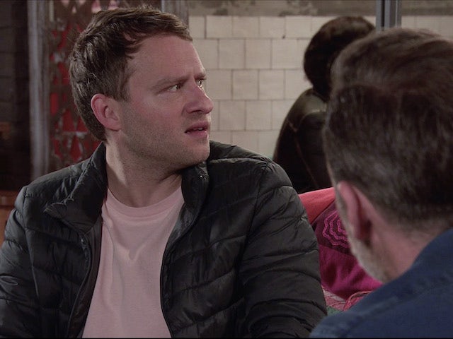 Paul on the first episode of Coronation Street on January 27, 2021