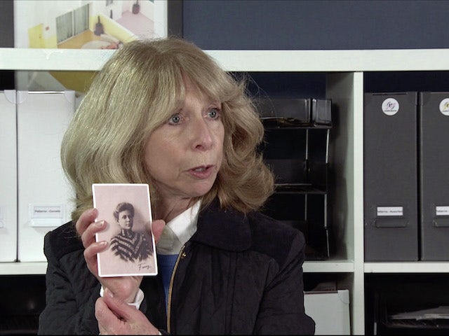 Gail on the first episode of Coronation Street on January 25, 2021