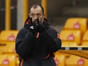 Wolverhampton Wanderers manager Nuno Espirito Santo pictured on January 16, 2021