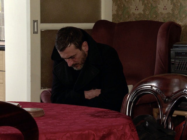 Peter on the second episode of Coronation Street on February 1, 2021
