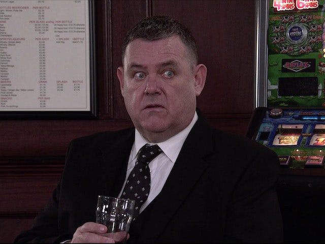 George on the second episode of Coronation Street on January 27, 2021