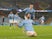 Manchester City's Bernardo Silva celebrates scoring against Aston Villa in the Premier League on January 20, 2021