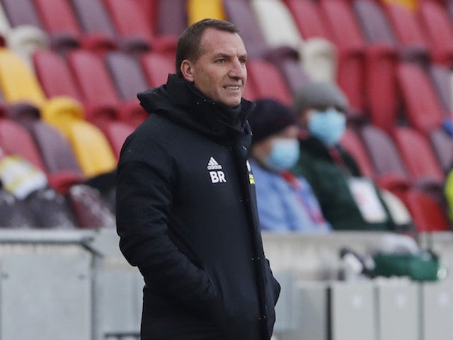 Brendan Rodgers remains coy over Leicester's Champions League chances