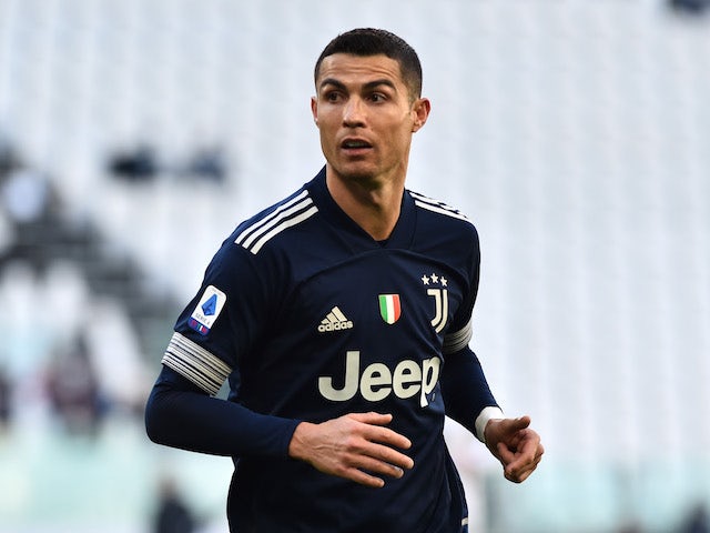 Juventus forward Cristiano Ronaldo pictured on January 24, 2021