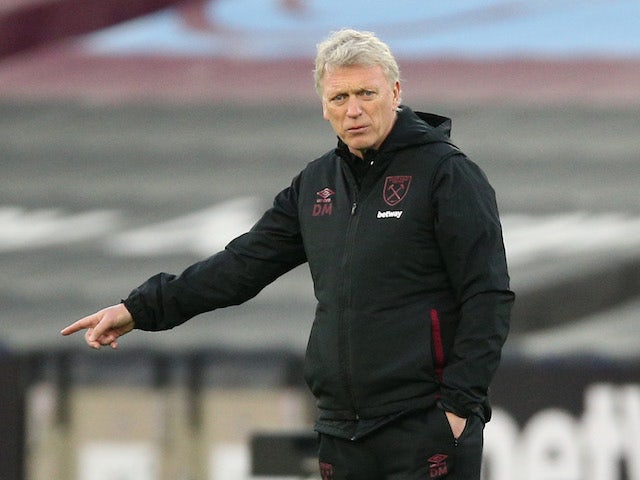 West Ham manager David Moyes happy not to spend big on a striker