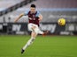 Declan Rice in action for West Ham United on January 19, 2021