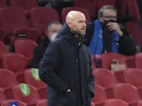 Ajax manager Erik Ten Hag pictured in December 2020