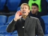 Brighton & Hove Albion manager Graham Potter pictured on January 23, 2021