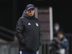 Bordeaux manager Jean-Louis Gasset pictured in November 2020